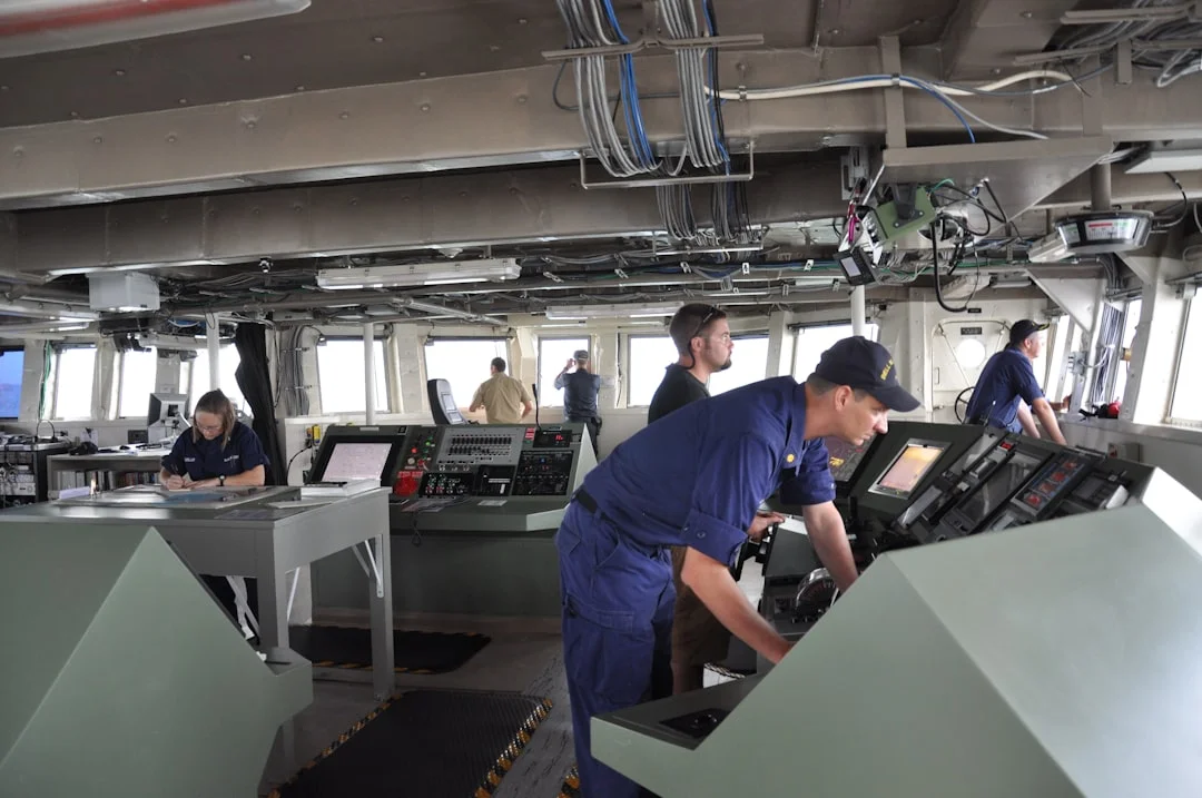 busy Mediterranean charter base on changeover day with crews checking in and dock staff moving lines