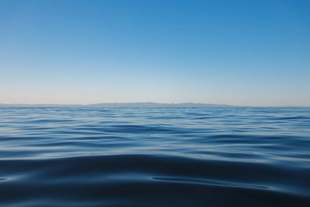 Wavy Pacific Ocean swell during an offshore passage